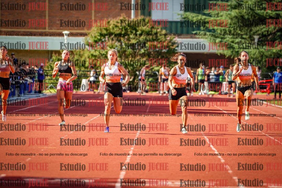 Fotos de los 100 m llanos de mujeres - FINAL