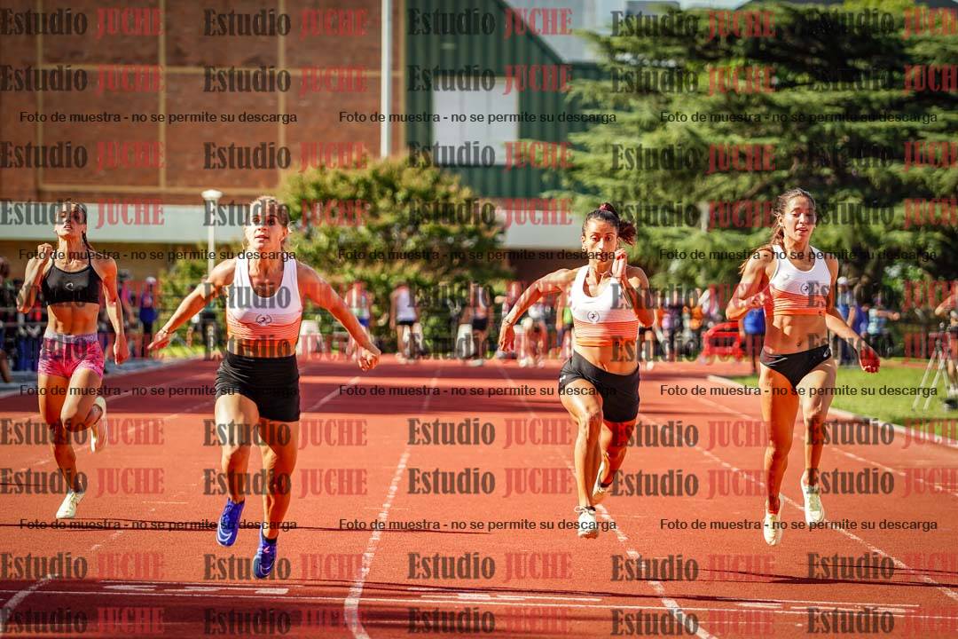 Fotos de los 100 m llanos de mujeres - FINAL