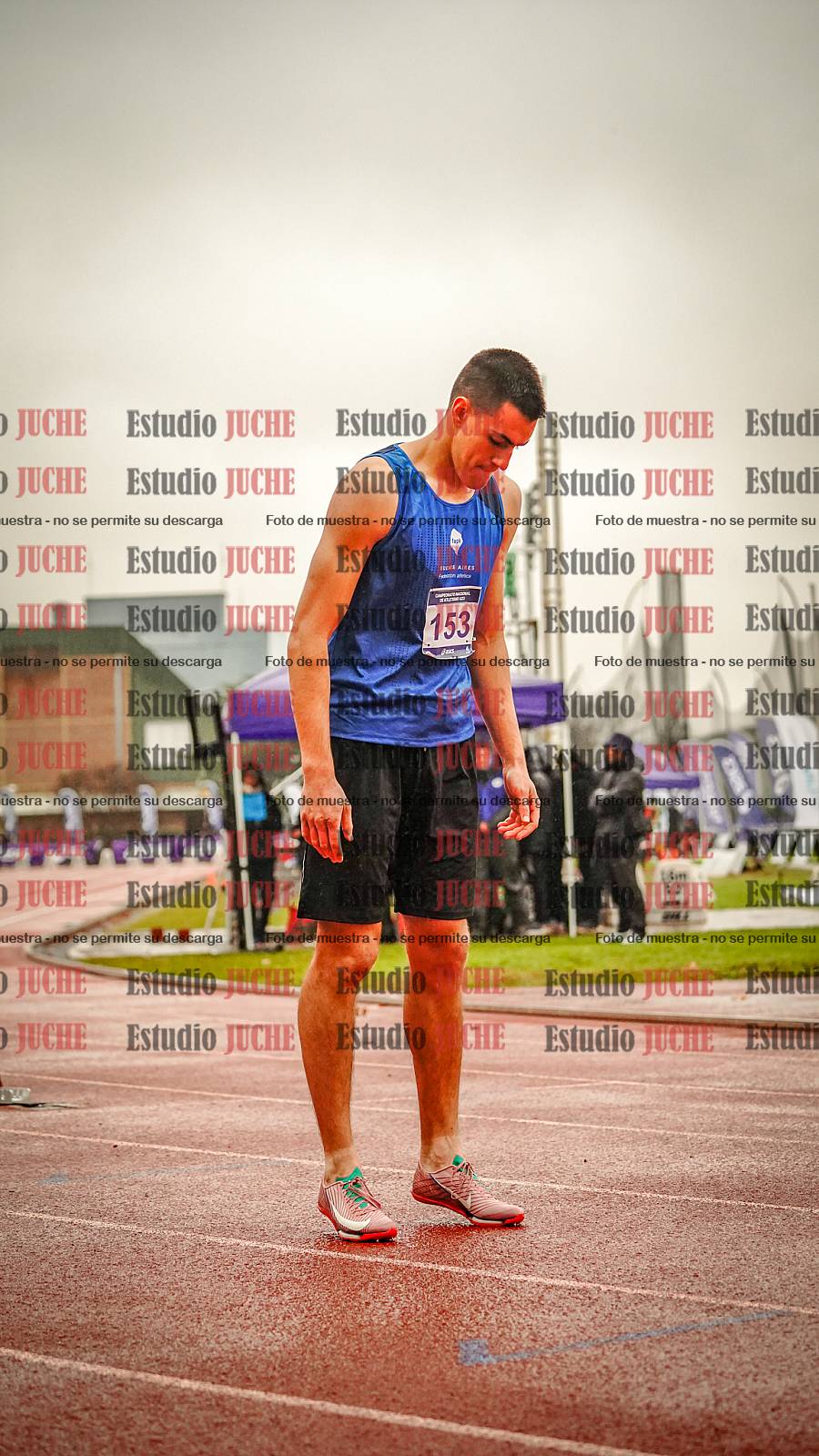 Fotos de los 400 m llanos de varones - decatlón 5