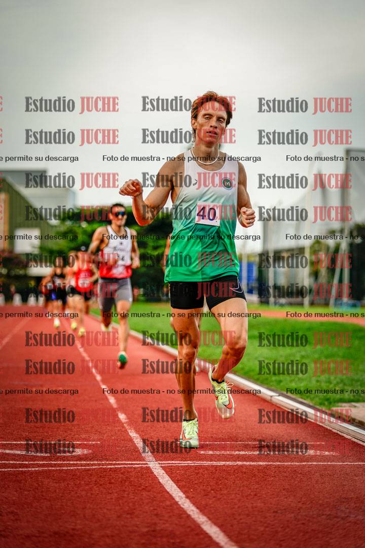 Fotos de los 1500 m llanos de varones