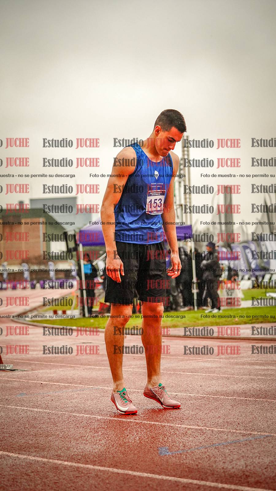 Fotos de los 400 m llanos de varones - decatlón 5