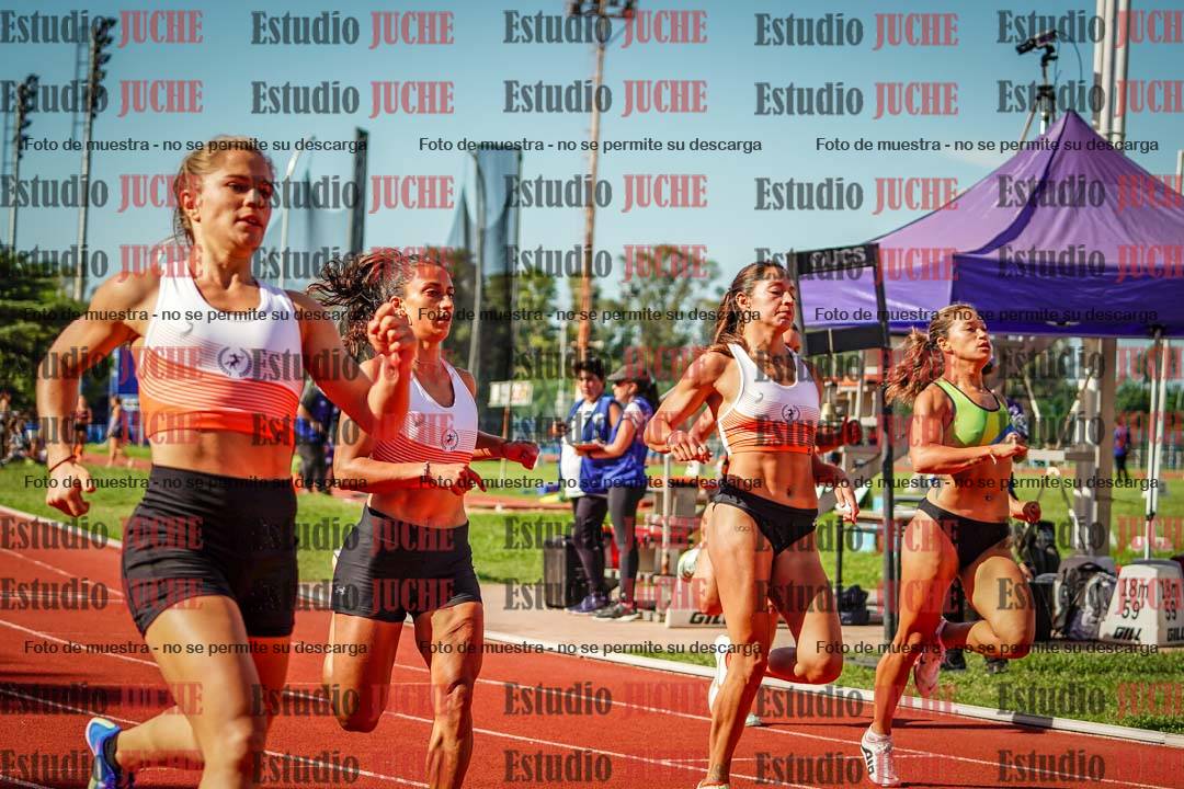 Fotos de los 100 m llanos de mujeres - FINAL