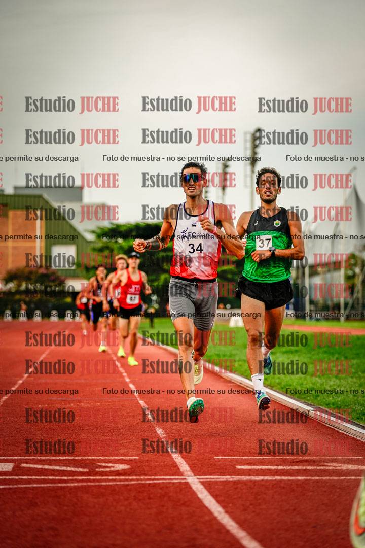 Fotos de los 1500 m llanos de varones