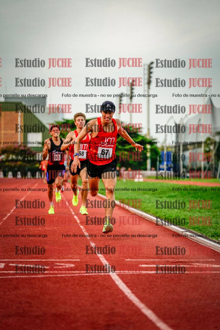 Fotos de los 1500 m llanos de varones