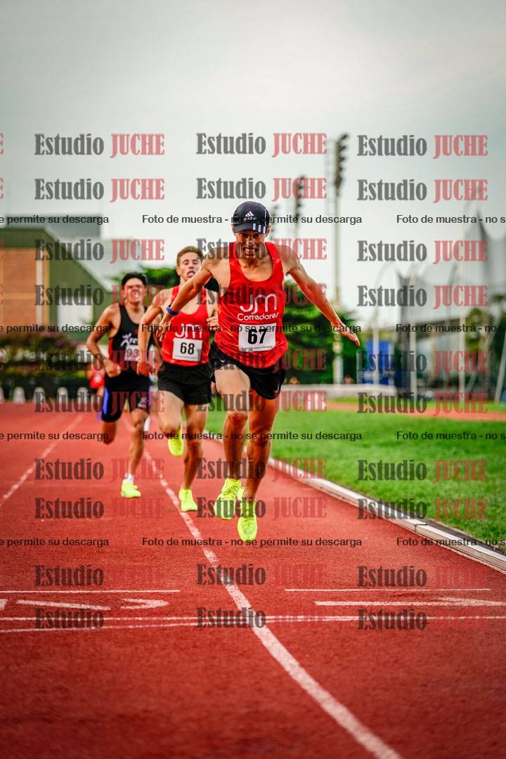 Fotos de los 1500 m llanos de varones