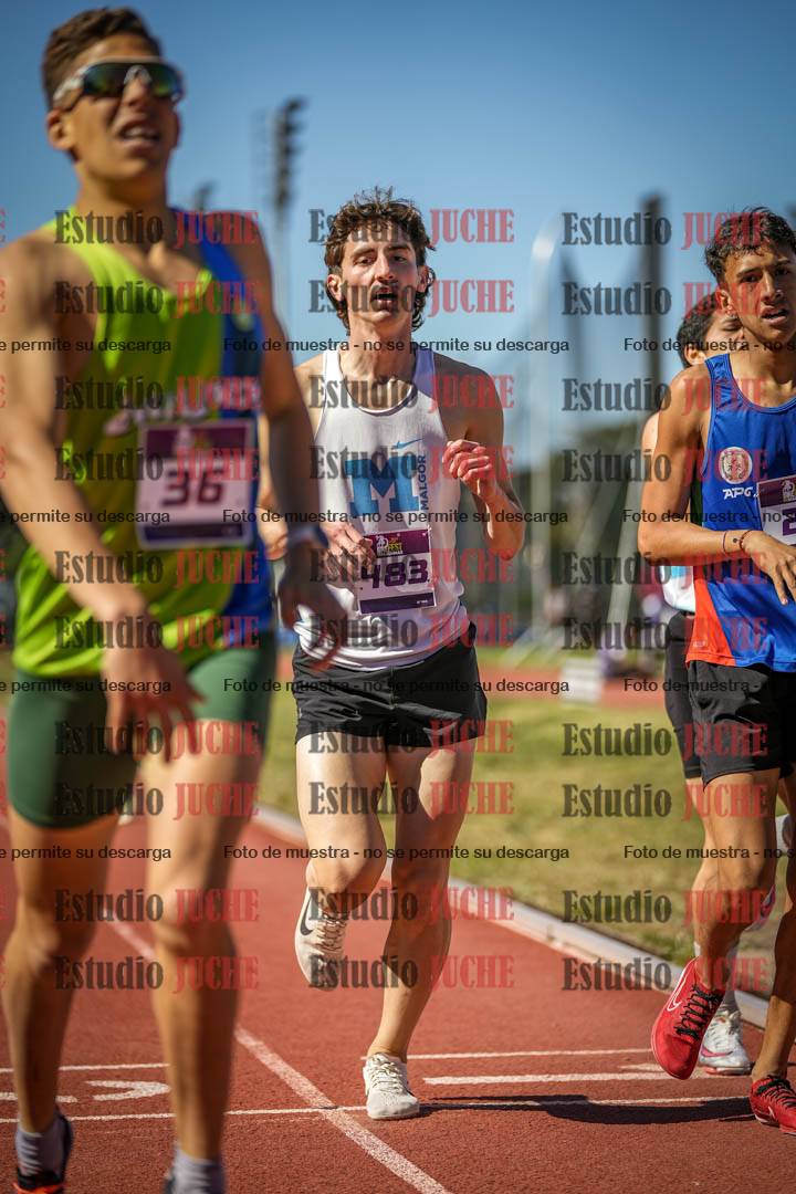 Fotos de los 1500 m de varones