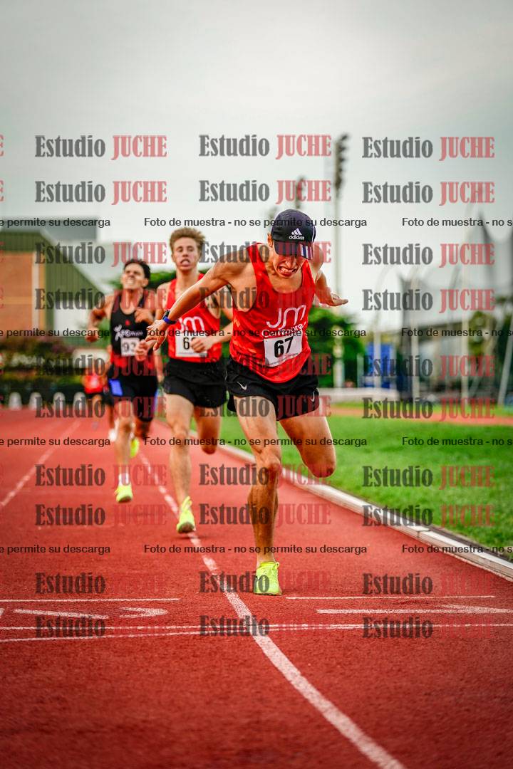 Fotos de los 1500 m llanos de varones