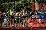 Fotos de los 100 m llanos de varones - FINAL