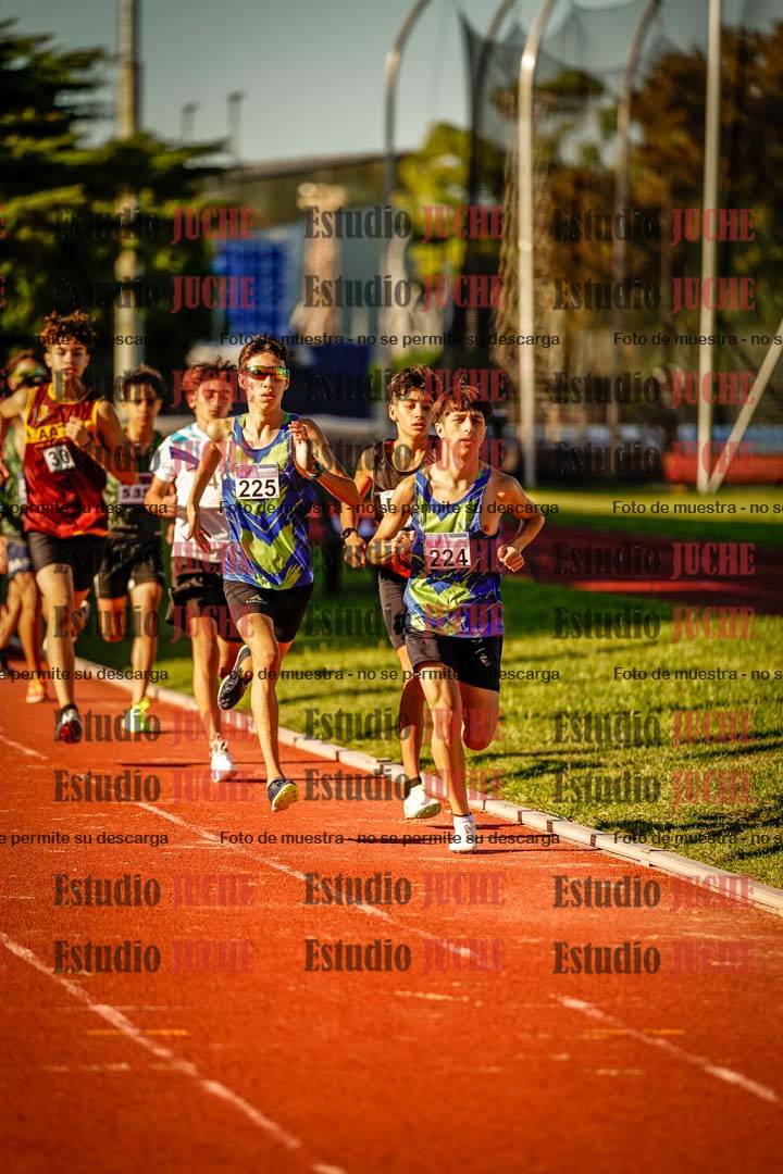 Fotos de los 600 m de varones