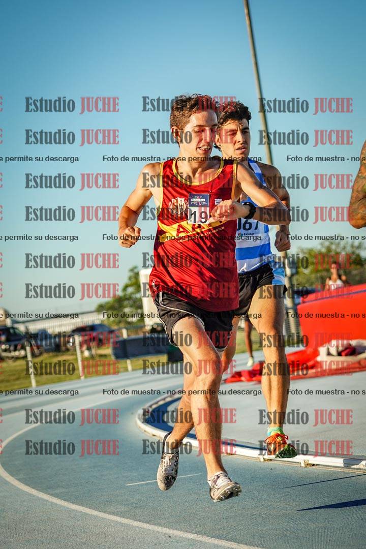 Fotos de los 1500 m llanos de varones