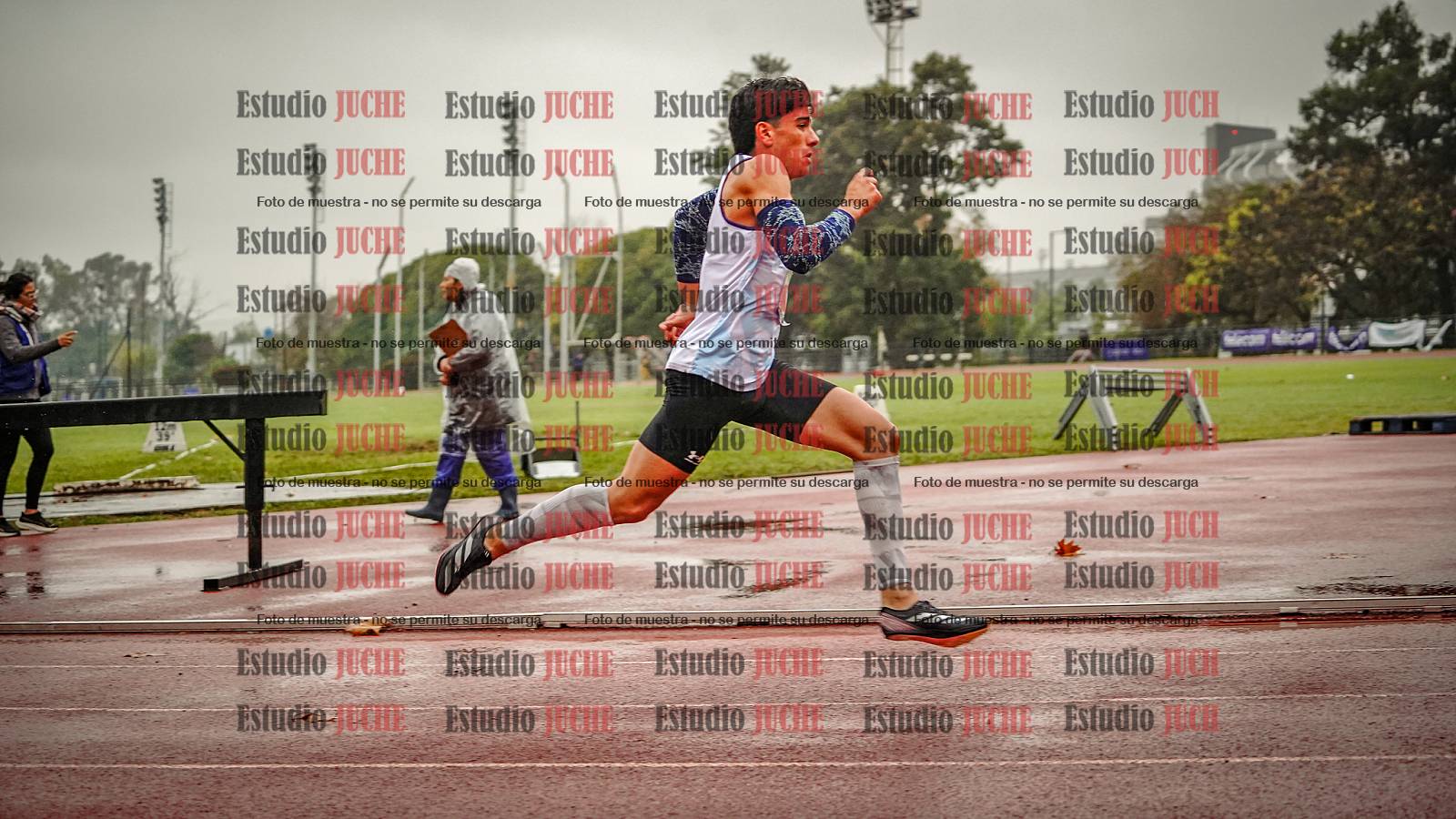 Fotos de los 400 m llanos de varones - decatlón 5