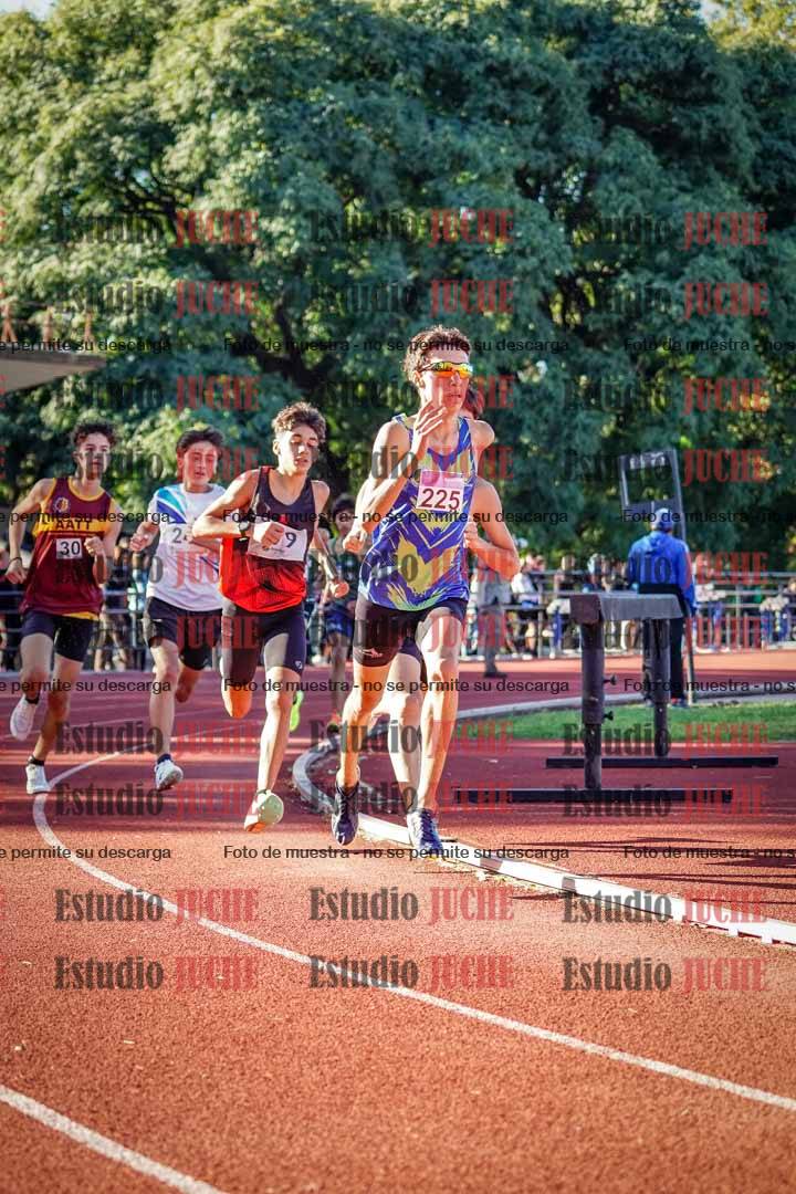 Fotos de los 600 m de varones