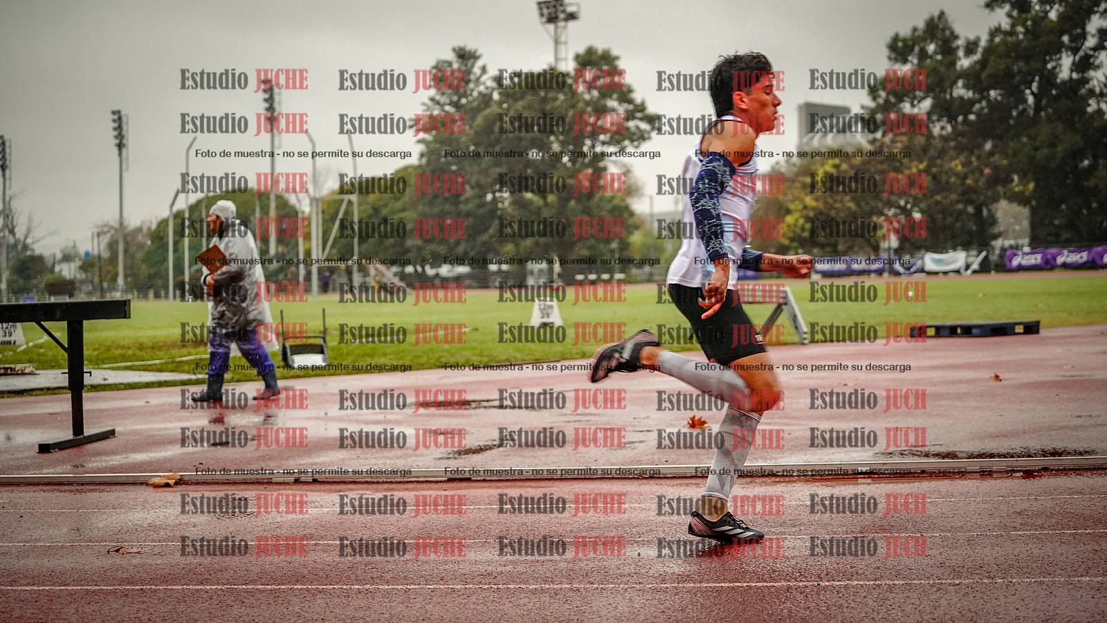 Fotos de los 400 m llanos de varones - decatlón 5