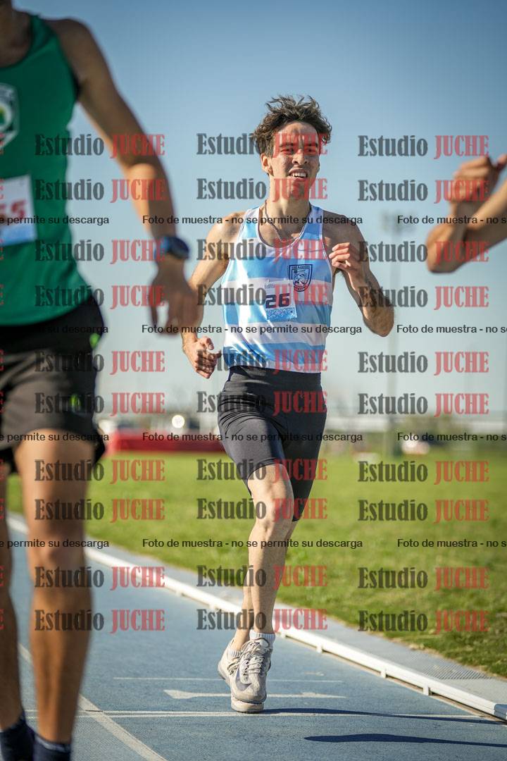 Fotos de los 1500 m llanos de varones