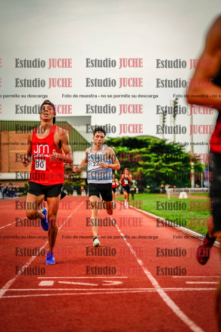Fotos de los 1500 m llanos de varones