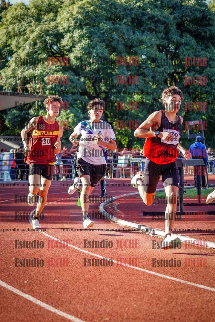 Fotos de los 600 m de varones