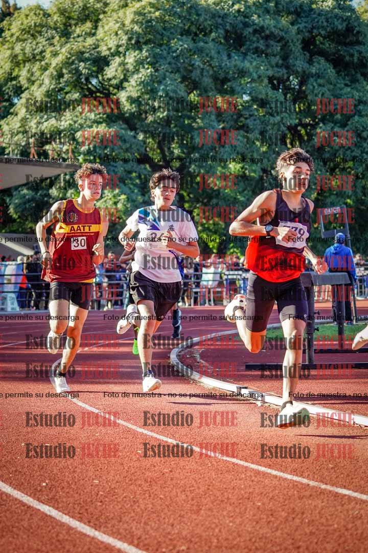 Fotos de los 600 m de varones
