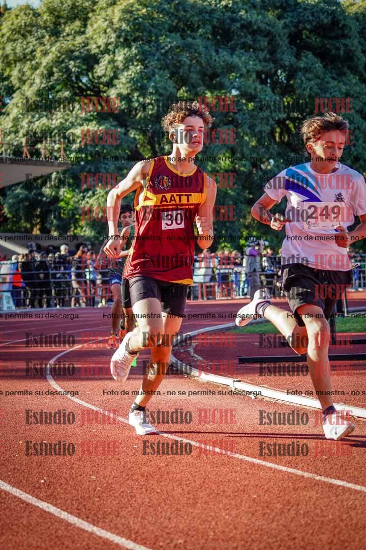 Fotos de los 600 m de varones