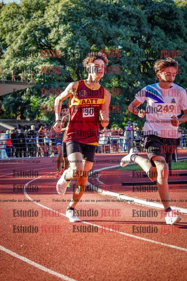 Fotos de los 600 m de varones