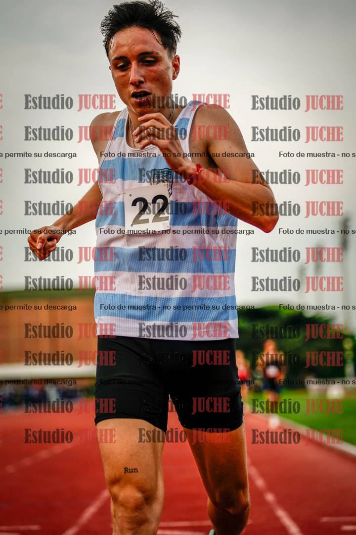 Fotos de los 1500 m llanos de varones