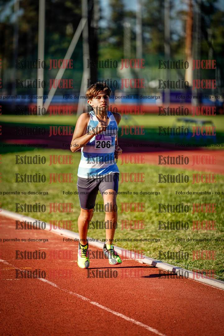 Fotos de los 600 m de varones