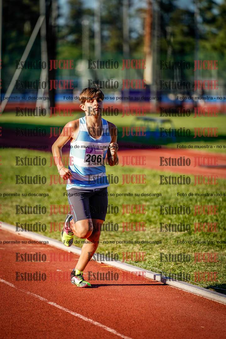 Fotos de los 600 m de varones