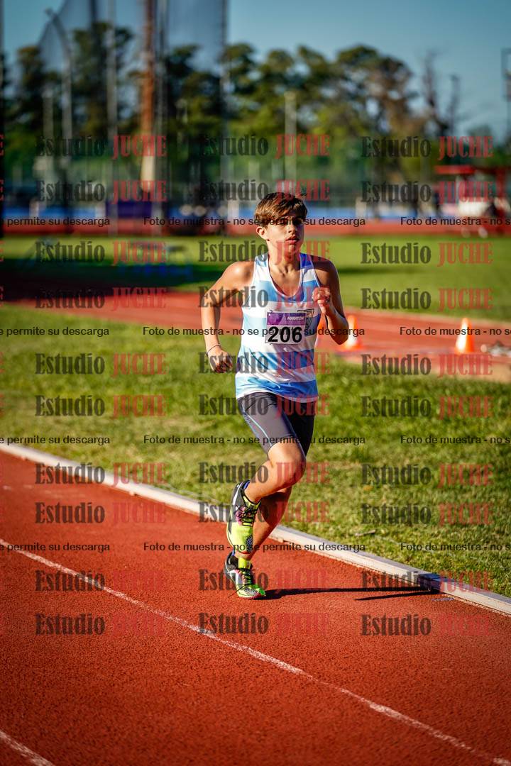 Fotos de los 600 m de varones