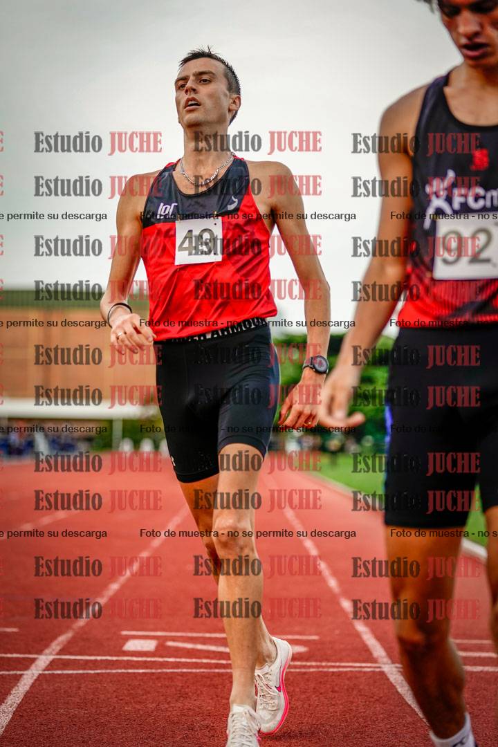Fotos de los 1500 m llanos de varones