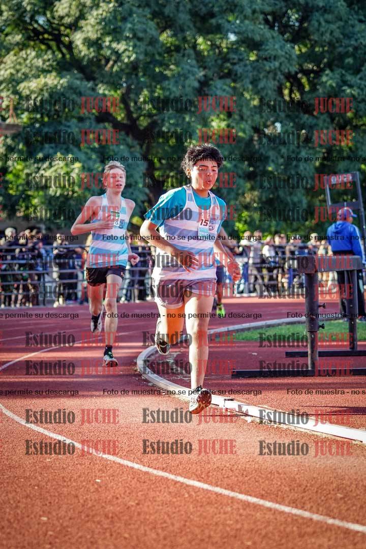 Fotos de los 600 m de varones