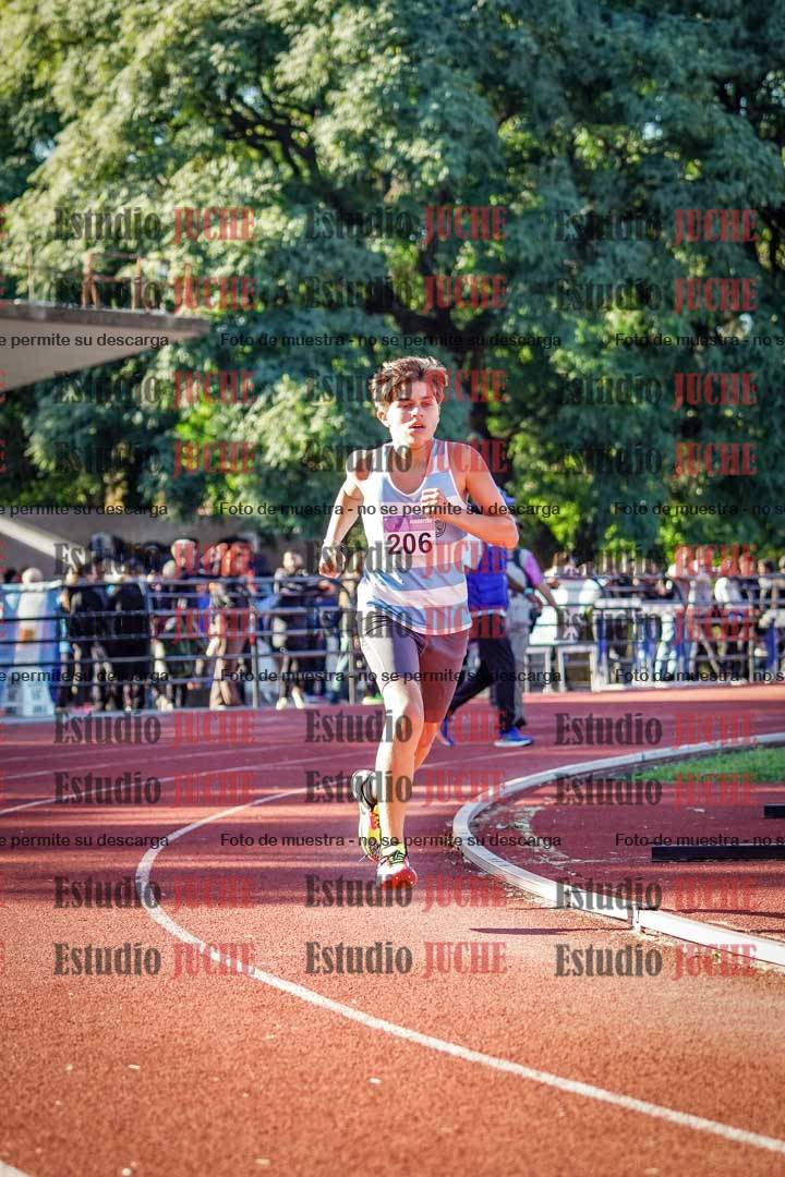 Fotos de los 600 m de varones