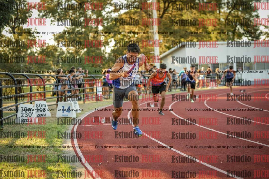 Fotos de las Postas 4x100 m de varones