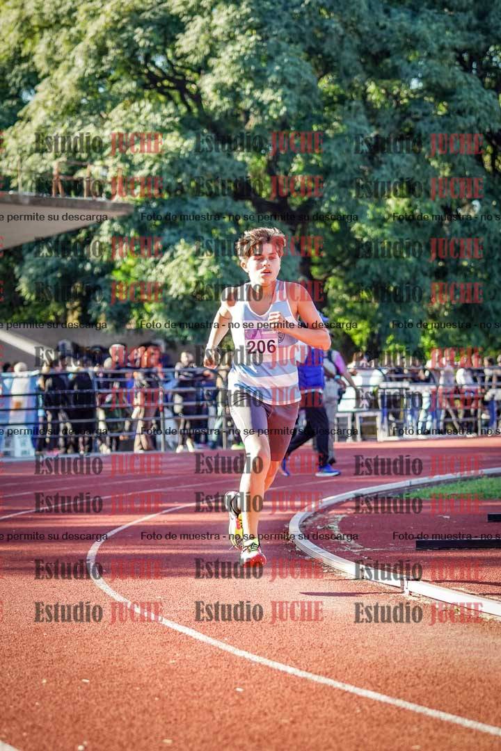 Fotos de los 600 m de varones