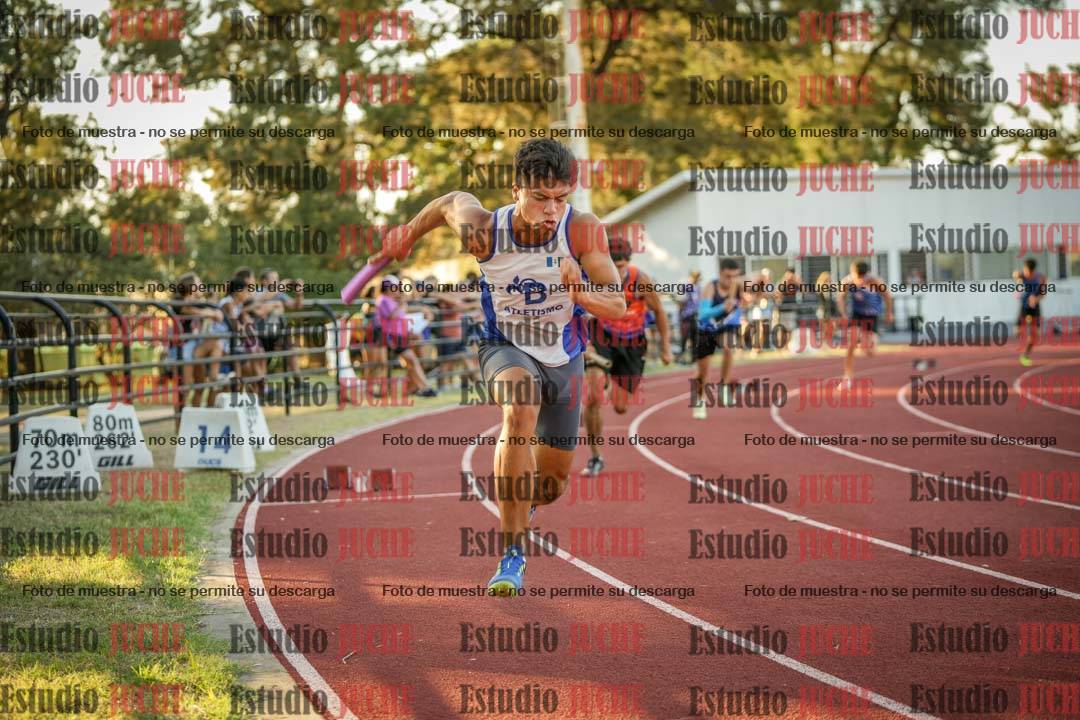 Fotos de las Postas 4x100 m de varones