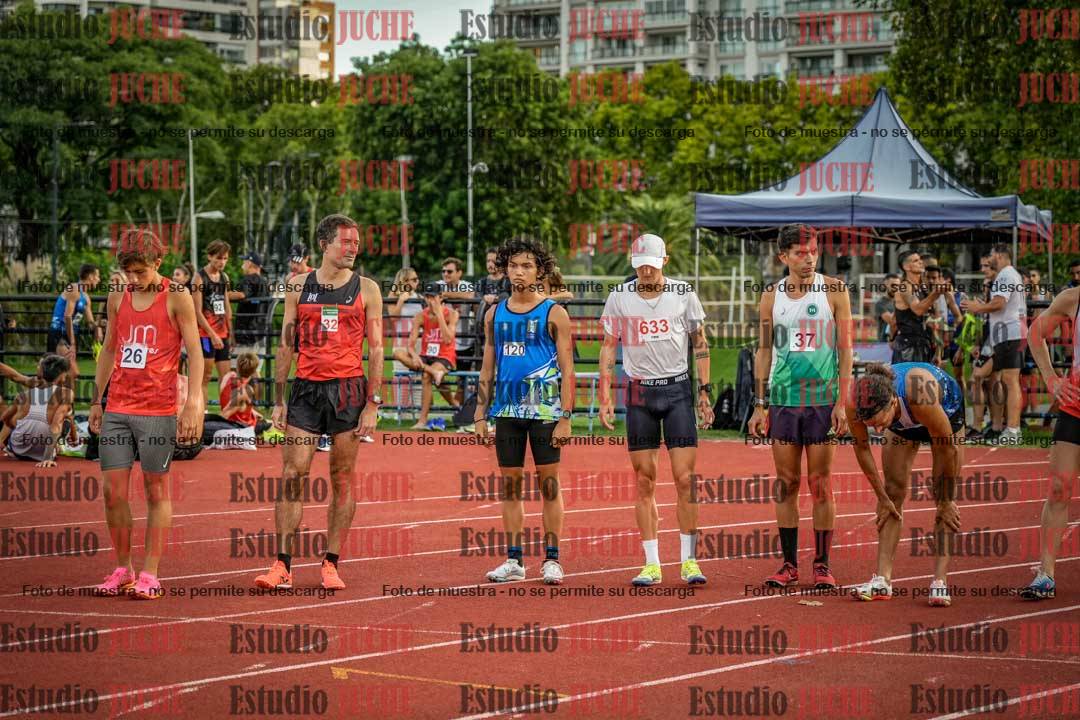 Fotos de los 1500 m llanos de varones