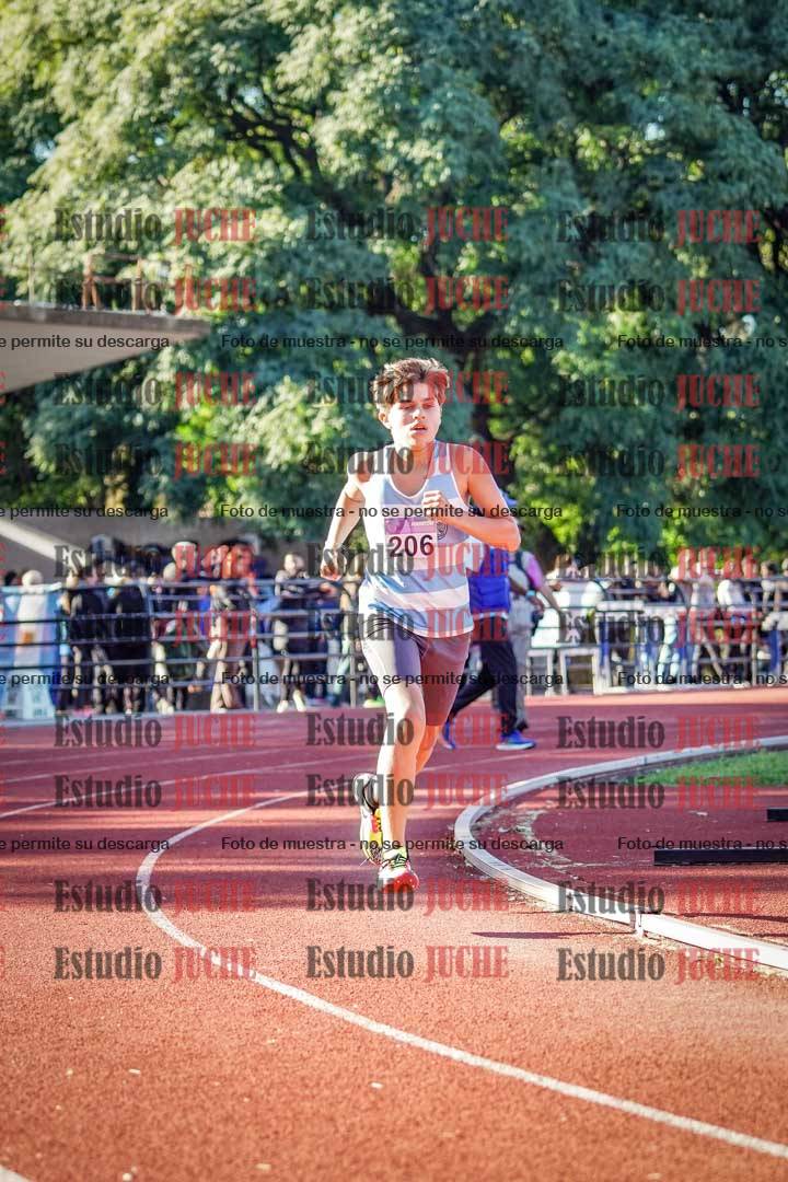 Fotos de los 600 m de varones
