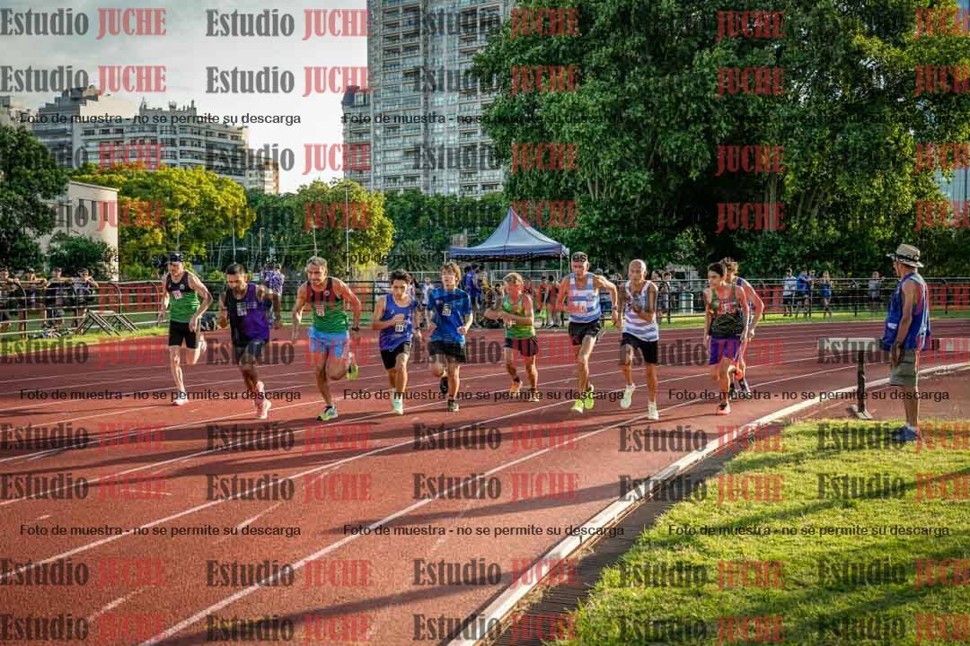 Fotos de los 1500 m llanos de varones