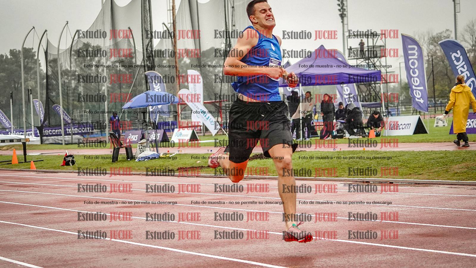 Fotos de los 400 m llanos de varones - decatlón 5