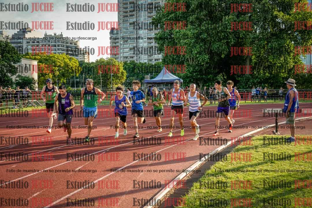 Fotos de los 1500 m llanos de varones
