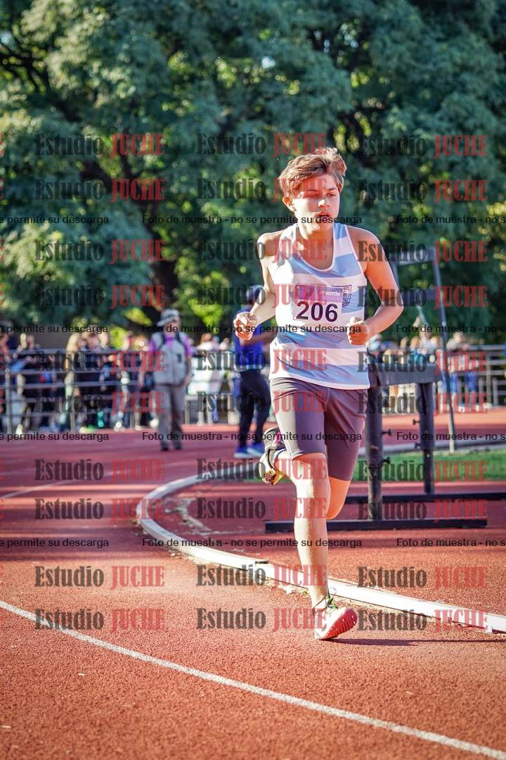 Fotos de los 600 m de varones