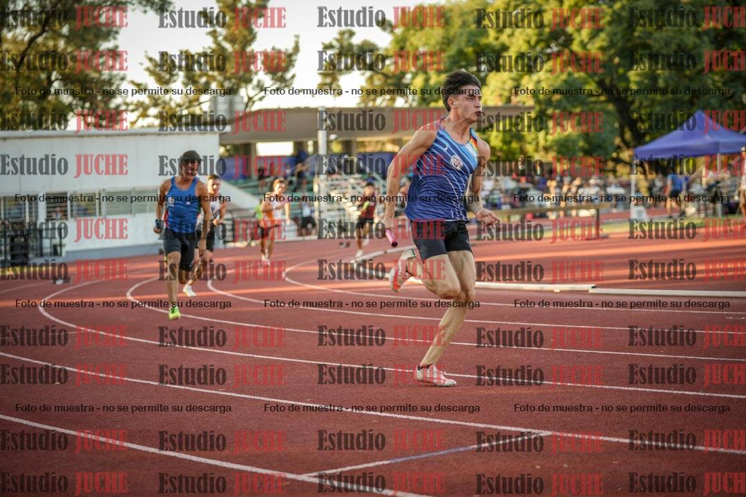 Fotos de las Postas 4x100 m de varones