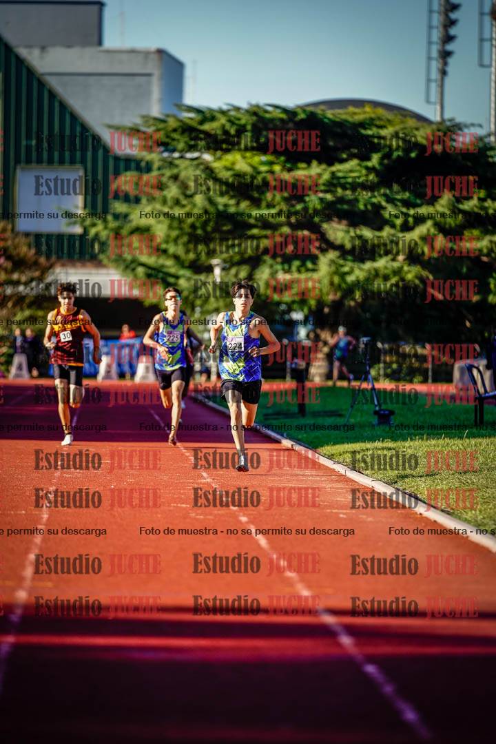 Fotos de los 600 m de varones