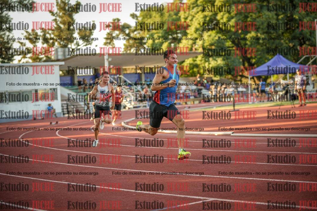 Fotos de las Postas 4x100 m de varones