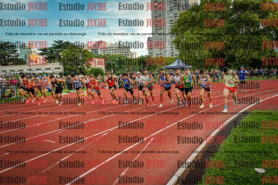 Fotos de los 1500 m llanos de varones