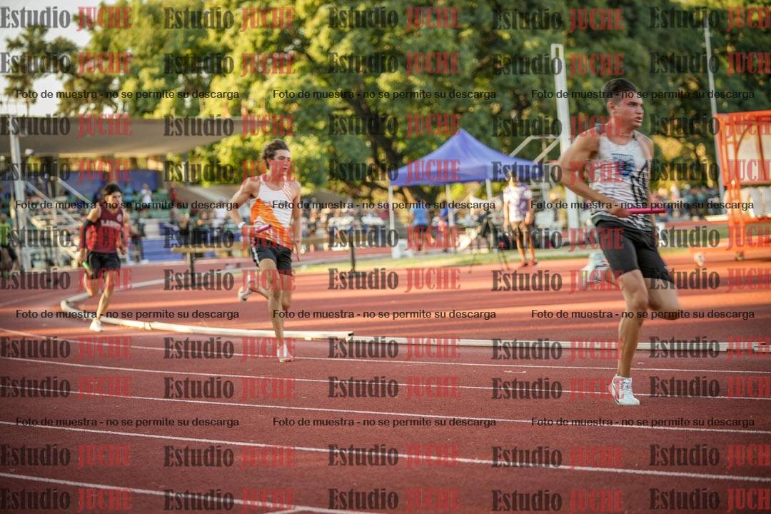 Fotos de las Postas 4x100 m de varones