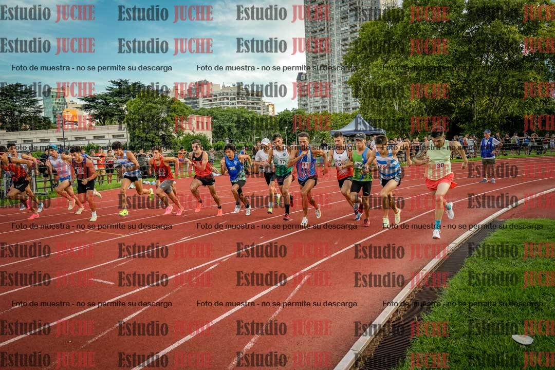 Fotos de los 1500 m llanos de varones
