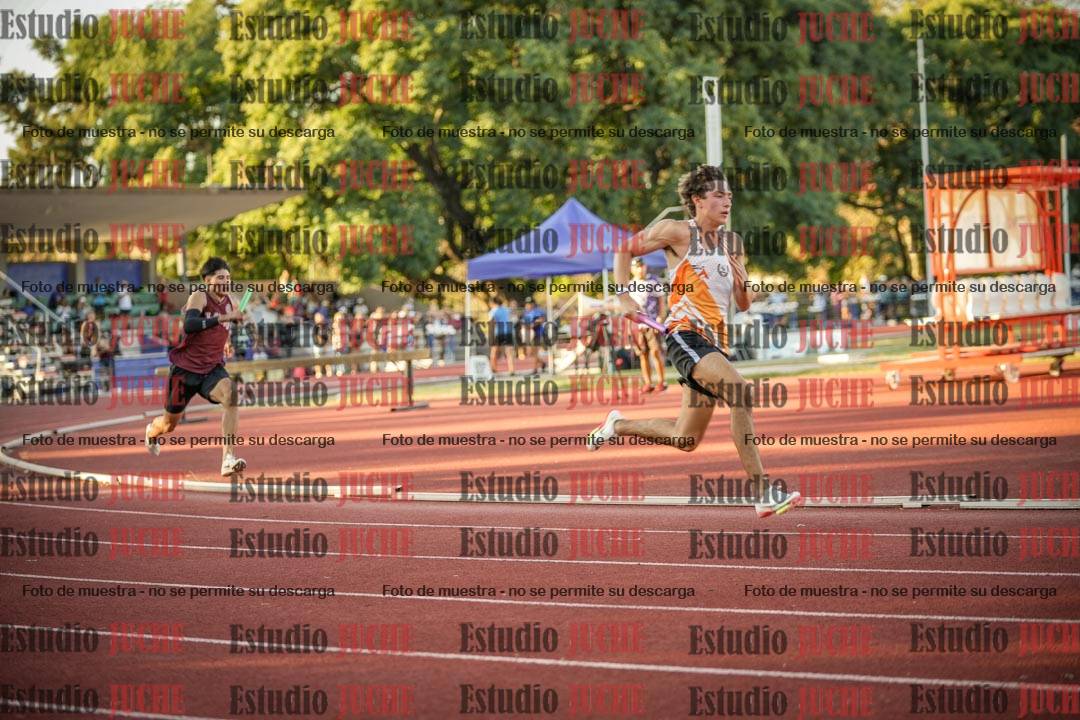 Fotos de las Postas 4x100 m de varones