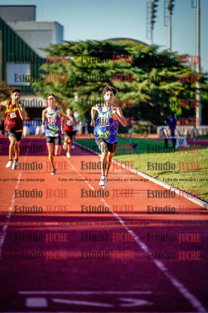 Fotos de los 600 m de varones