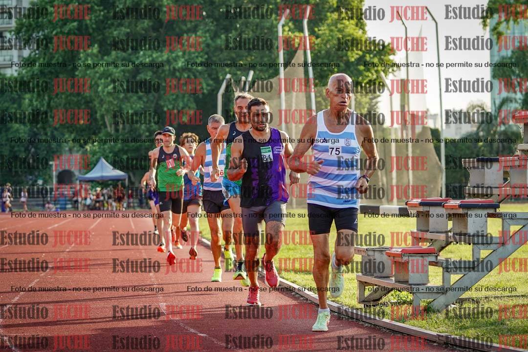 Fotos de los 1500 m llanos de varones