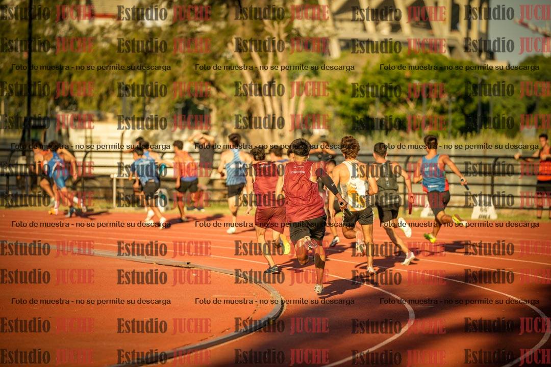 Fotos de las Postas 4x100 m de varones