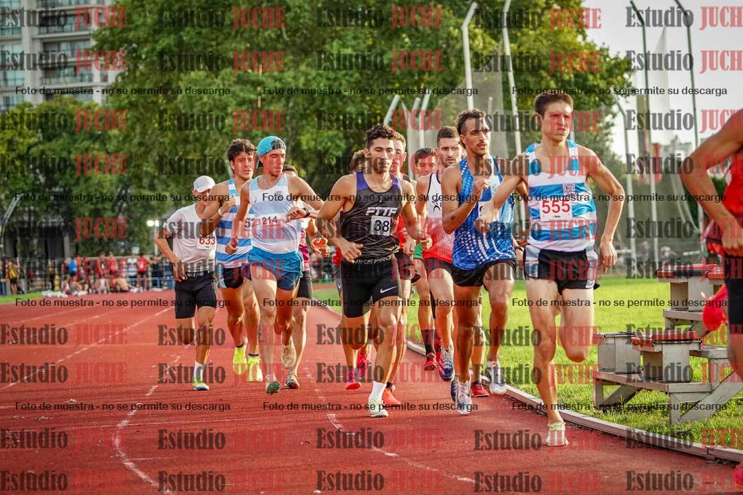 Fotos de los 1500 m llanos de varones